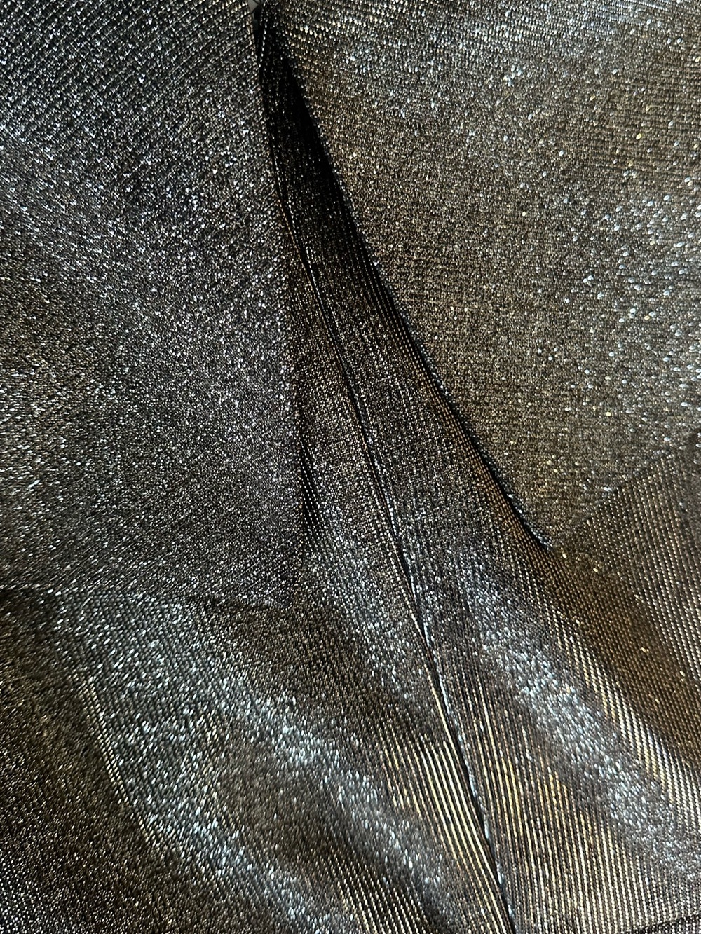 Xscape Copper Glitter Off-the-Shoulder Gown - Picture 5 of 5